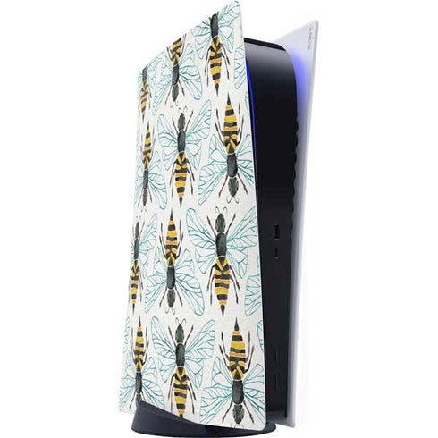 Cat Coq Honey Bee PS5 Digital Edition Console Skin